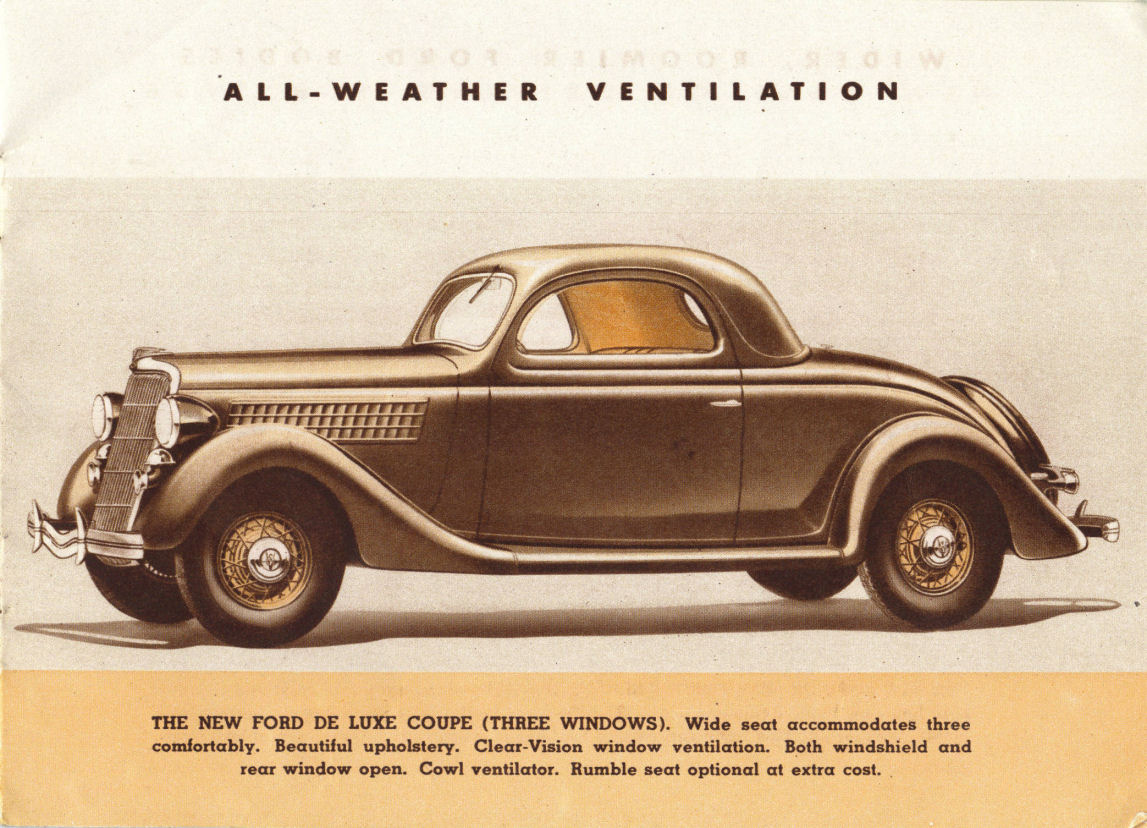 1935 Ford V-8 Booklet Page 1
